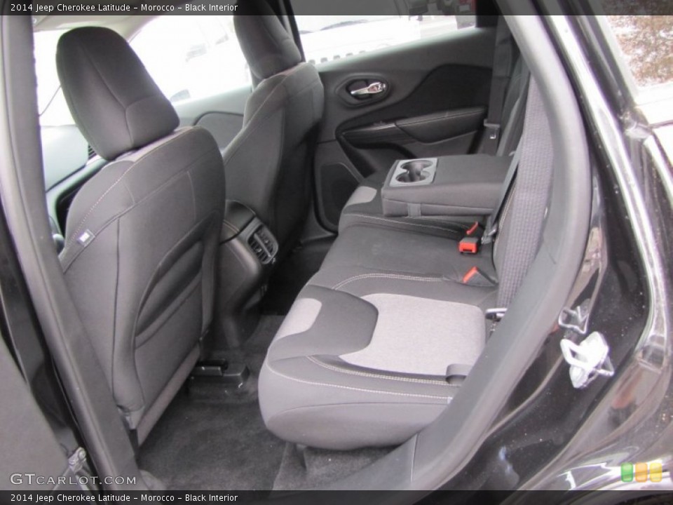 Morocco - Black Interior Rear Seat for the 2014 Jeep Cherokee Latitude #87976928