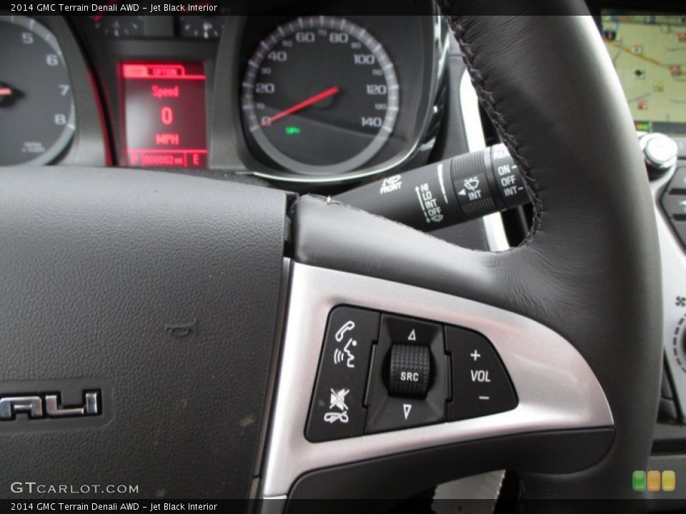 Jet Black Interior Controls for the 2014 GMC Terrain Denali AWD #87981744
