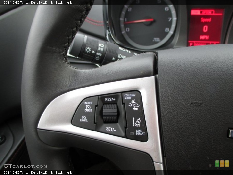 Jet Black Interior Controls for the 2014 GMC Terrain Denali AWD #87981759