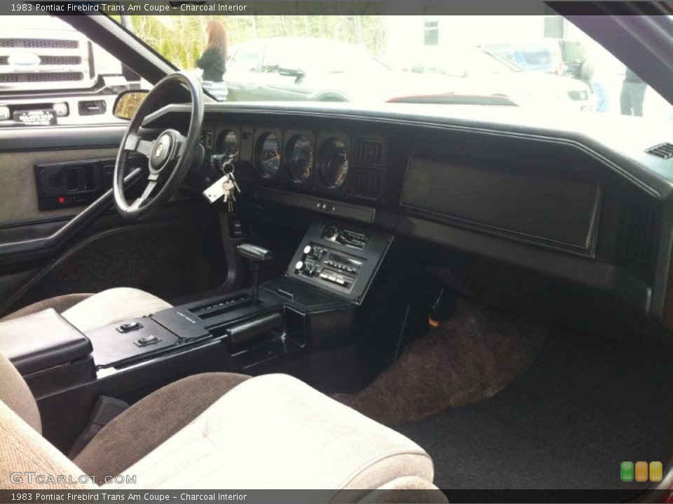 Charcoal Interior Dashboard for the 1983 Pontiac Firebird Trans Am Coupe #87984663