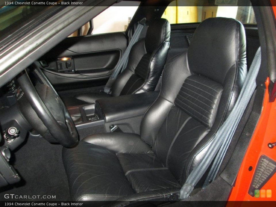 Black Interior Photo for the 1994 Chevrolet Corvette Coupe #87994101