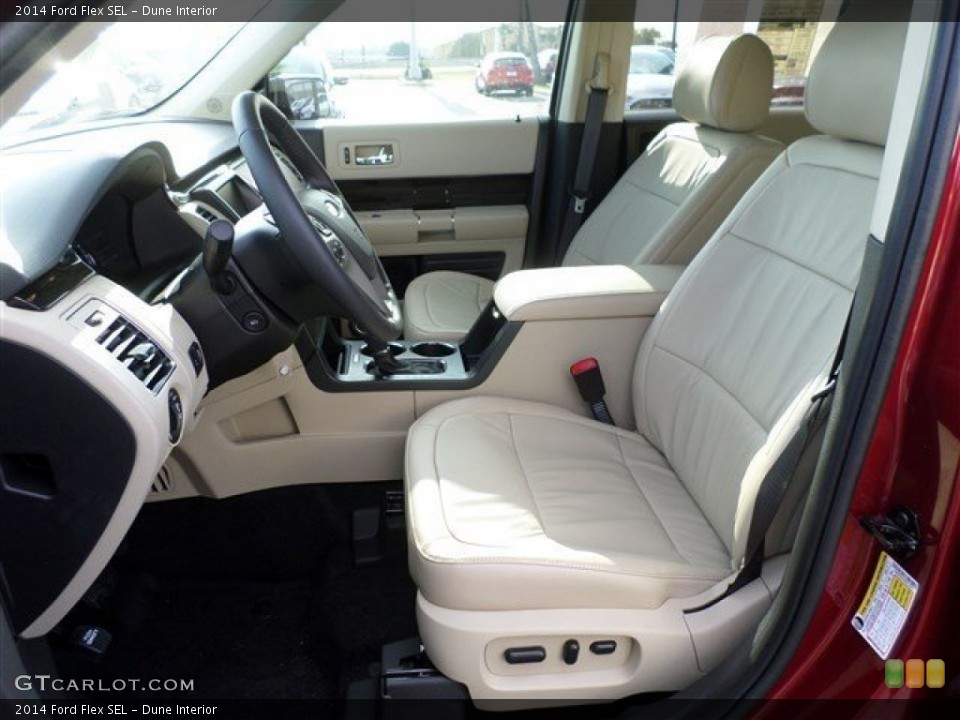 Dune Interior Front Seat for the 2014 Ford Flex SEL #88000156