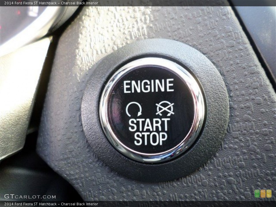 Charcoal Black Interior Controls for the 2014 Ford Fiesta ST Hatchback #88000813