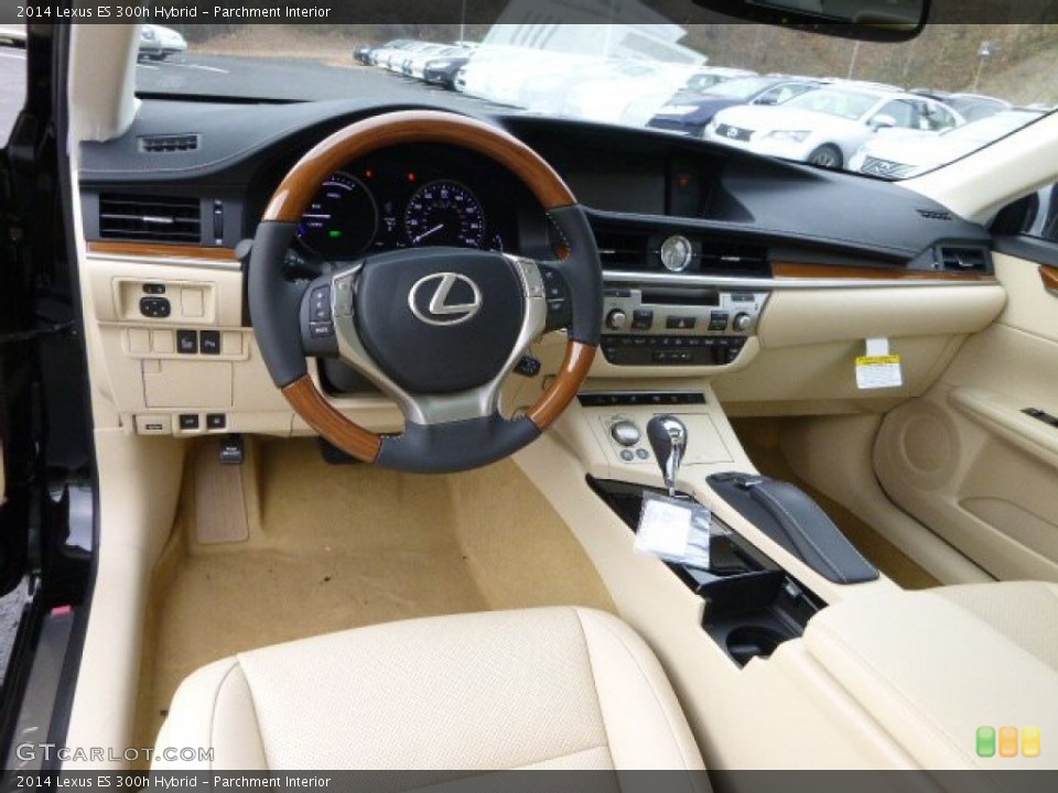 Parchment Interior Prime Interior for the 2014 Lexus ES 300h Hybrid #88007576