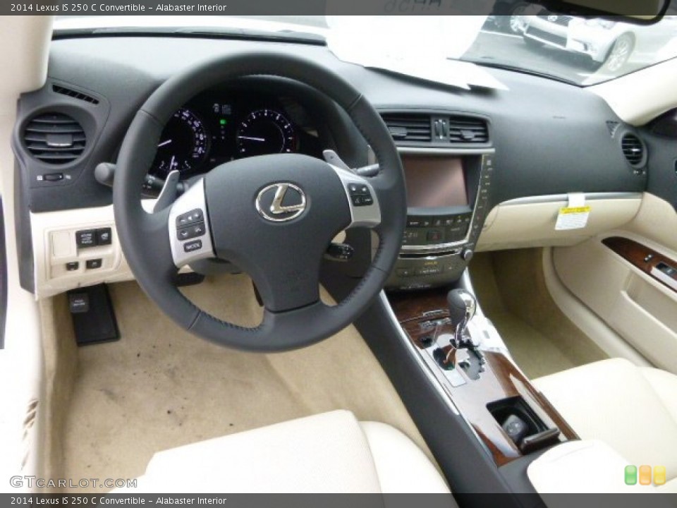 Alabaster Interior Prime Interior for the 2014 Lexus IS 250 C Convertible #88008014