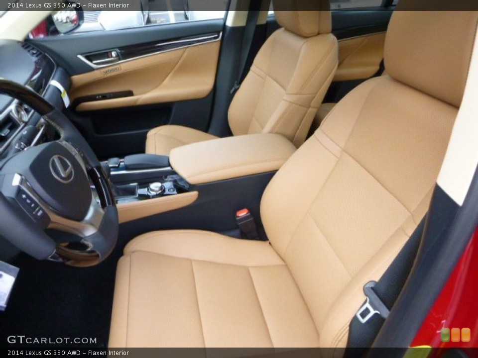 Flaxen Interior Front Seat for the 2014 Lexus GS 350 AWD #88008842