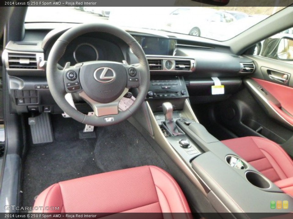 Rioja Red Interior Prime Interior for the 2014 Lexus IS 250 F Sport AWD #88009697