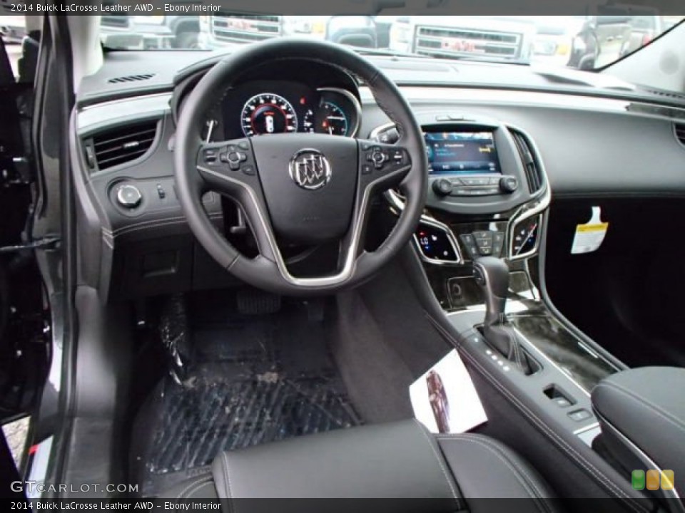 Ebony Interior Prime Interior for the 2014 Buick LaCrosse Leather AWD #88015076