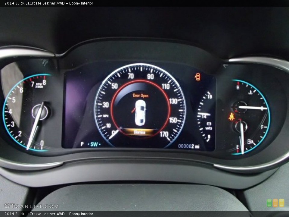 Ebony Interior Gauges for the 2014 Buick LaCrosse Leather AWD #88015136