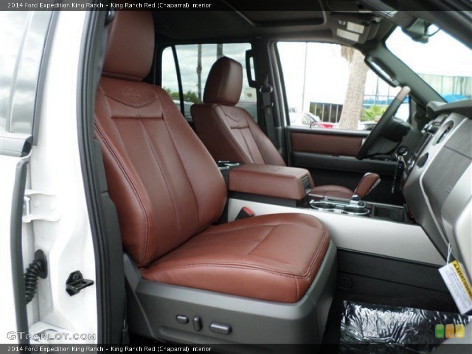 King Ranch Red (Chaparral) Interior Photo for the 2014 Ford Expedition King Ranch #88017863