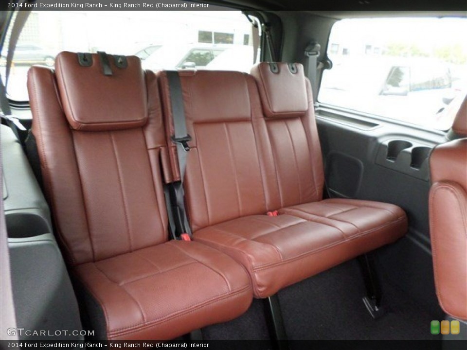 King Ranch Red (Chaparral) Interior Rear Seat for the 2014 Ford Expedition King Ranch #88017977