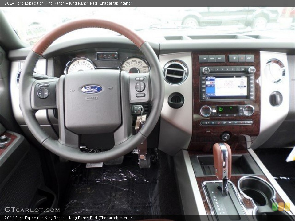 King Ranch Red (Chaparral) Interior Dashboard for the 2014 Ford Expedition King Ranch #88018059