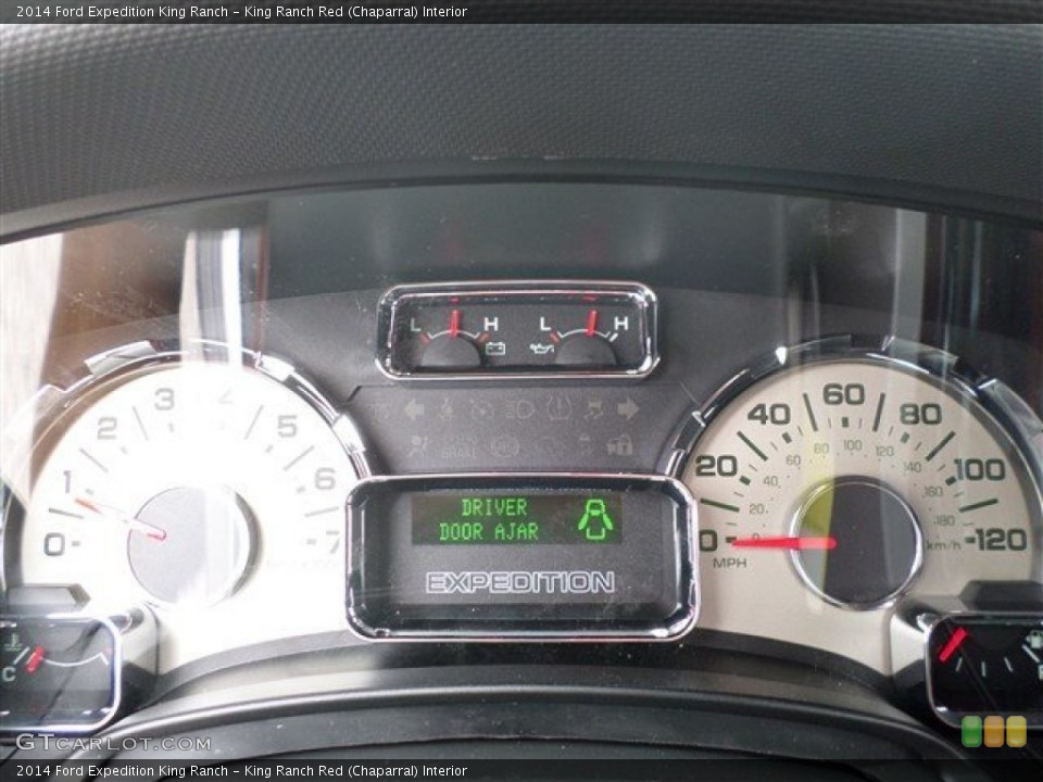 King Ranch Red (Chaparral) Interior Gauges for the 2014 Ford Expedition King Ranch #88018245