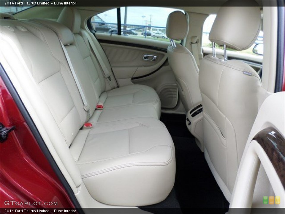 Dune Interior Rear Seat for the 2014 Ford Taurus Limited #88022694