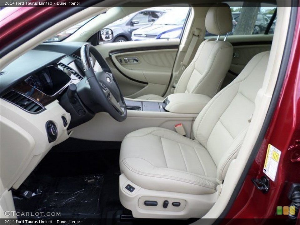 Dune Interior Front Seat for the 2014 Ford Taurus Limited #88022802