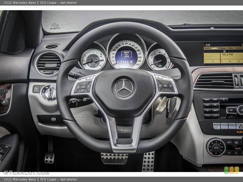 Ash Interior Steering Wheel for the 2012 Mercedes-Benz C 350 Coupe #88023678