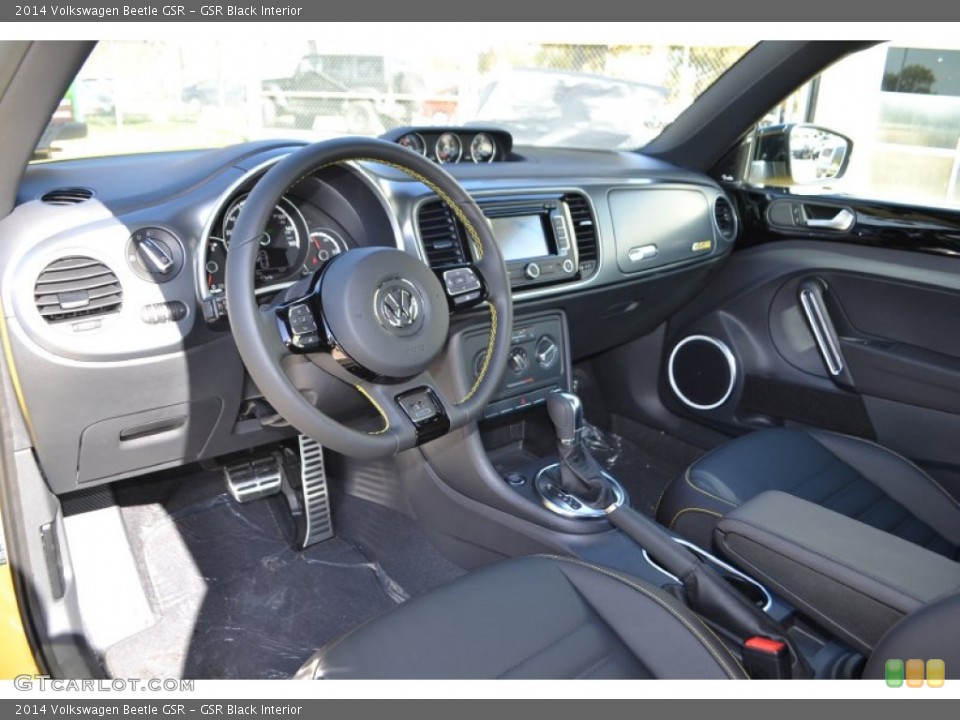 GSR Black Interior Prime Interior for the 2014 Volkswagen Beetle GSR #88026161