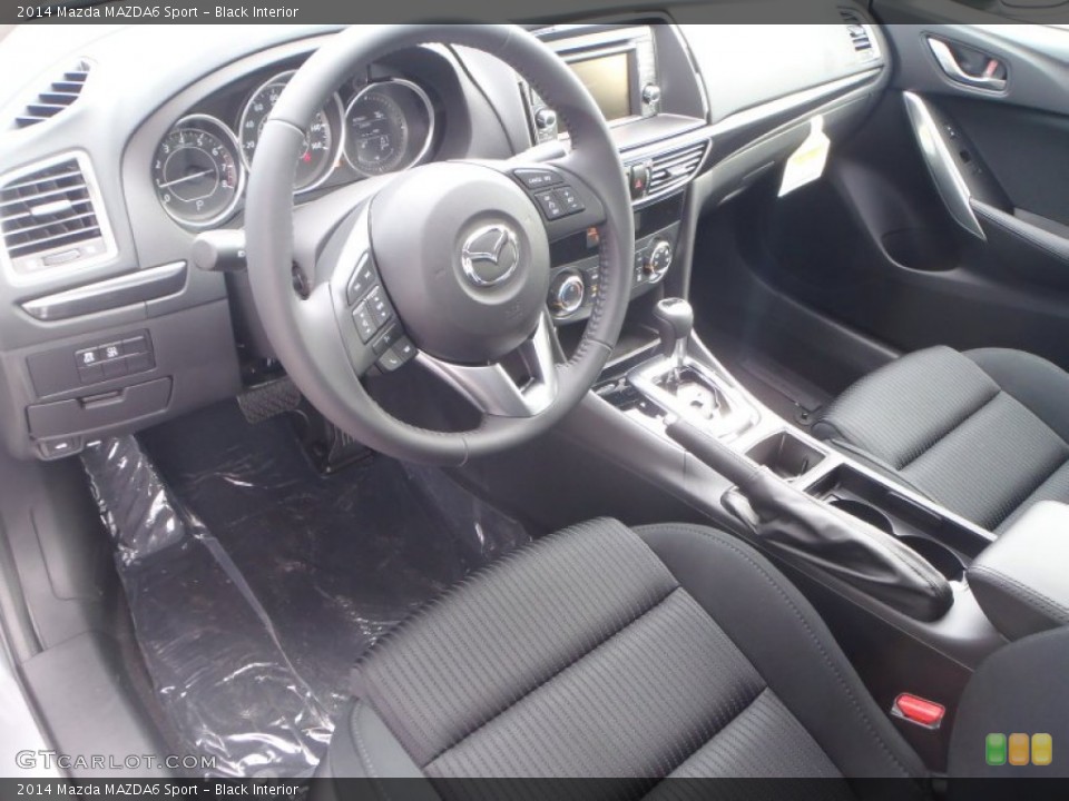 Black Interior Prime Interior for the 2014 Mazda MAZDA6 Sport #88026851