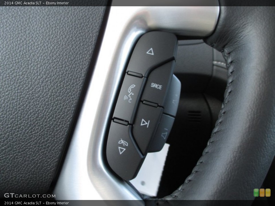 Ebony Interior Controls for the 2014 GMC Acadia SLT #88033067