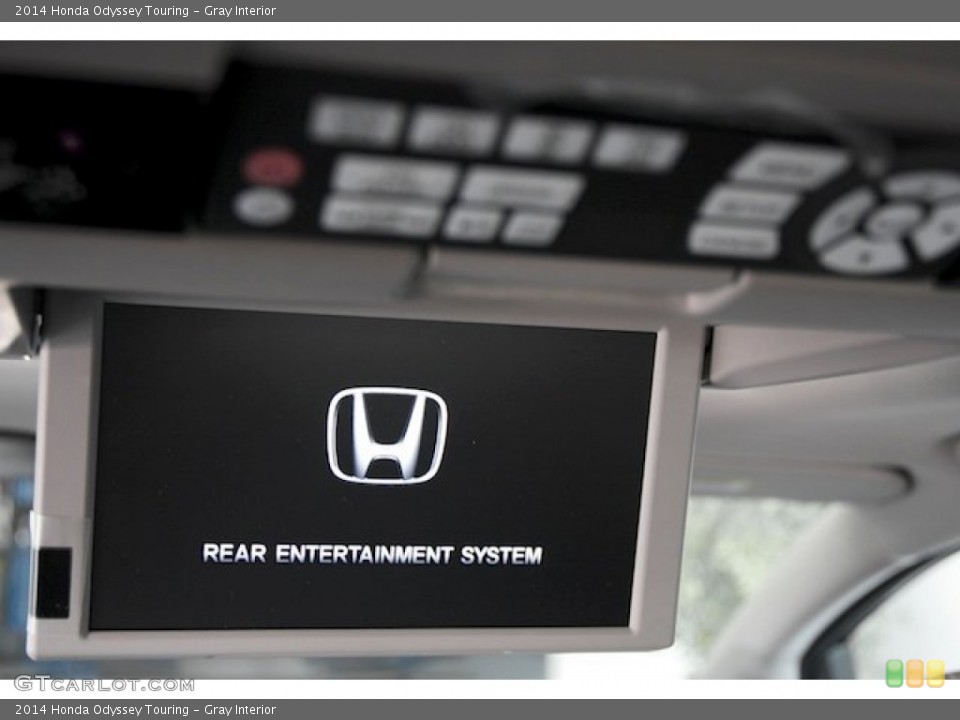 Gray Interior Entertainment System for the 2014 Honda Odyssey Touring #88034324