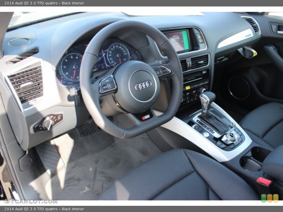 Black Interior Prime Interior for the 2014 Audi Q5 3.0 TFSI quattro #88037891