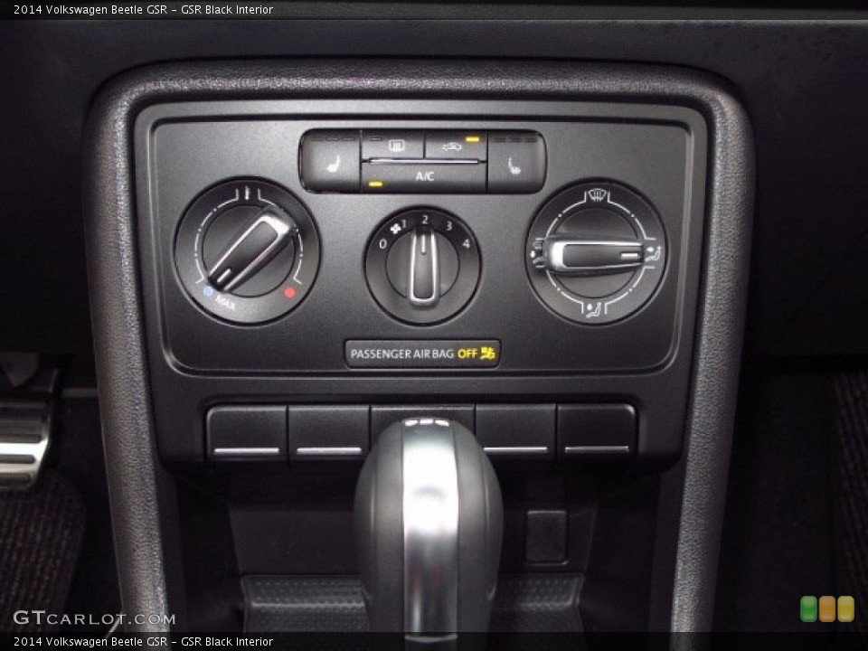 GSR Black Interior Controls for the 2014 Volkswagen Beetle GSR #88038323