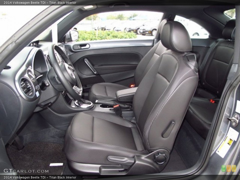 Titan Black Interior Photo for the 2014 Volkswagen Beetle TDI #88038712