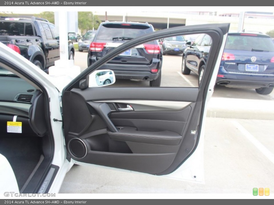 Ebony Interior Door Panel for the 2014 Acura TL Advance SH-AWD #88039028