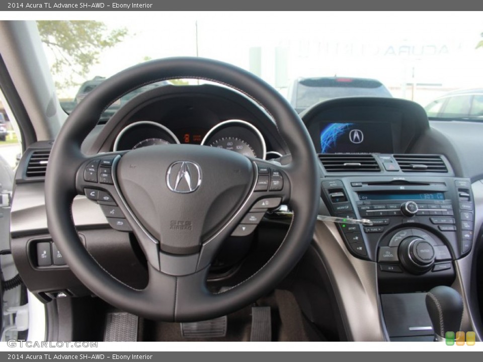 Ebony Interior Dashboard for the 2014 Acura TL Advance SH-AWD #88039208