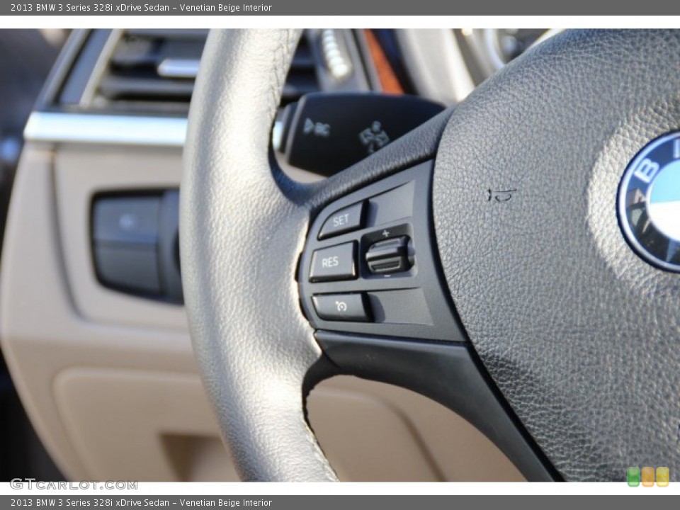 Venetian Beige Interior Controls for the 2013 BMW 3 Series 328i xDrive Sedan #88039367