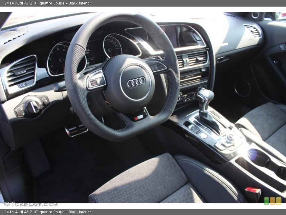 Black Interior Prime Interior for the 2014 Audi A5 2.0T quattro Coupe #88040789
