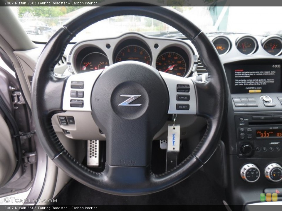 Carbon Interior Steering Wheel for the 2007 Nissan 350Z Touring Roadster #88043771