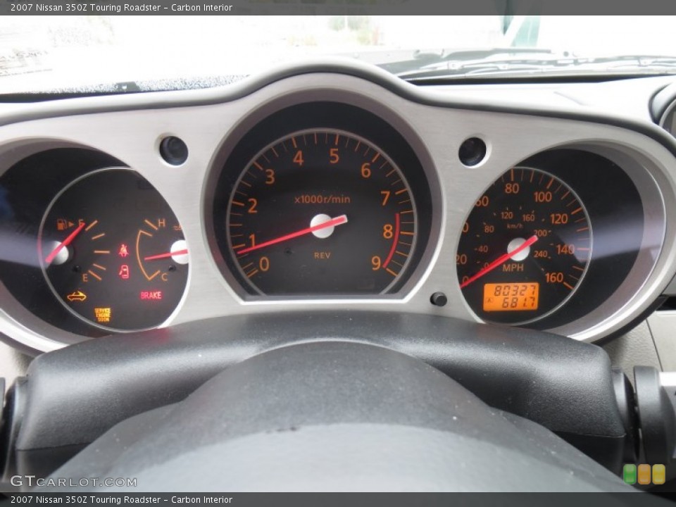 Carbon Interior Gauges for the 2007 Nissan 350Z Touring Roadster #88043792