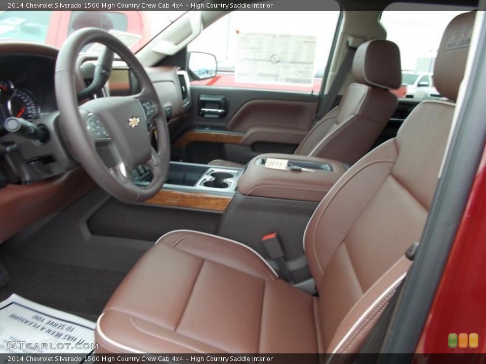 High Country Saddle Interior Photo for the 2014 Chevrolet Silverado 1500 High Country Crew Cab 4x4 #88044521