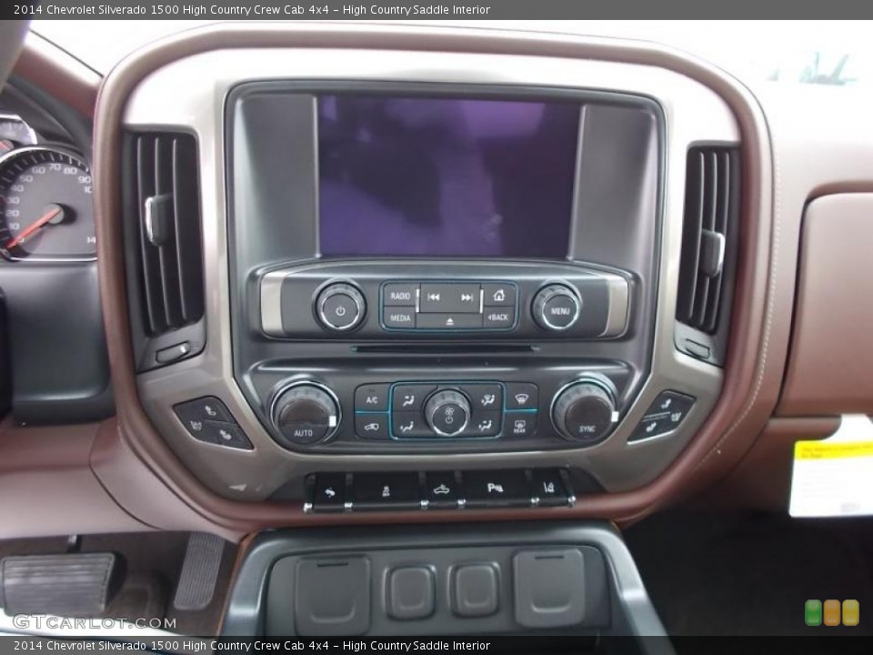 High Country Saddle Interior Controls for the 2014 Chevrolet Silverado 1500 High Country Crew Cab 4x4 #88044603