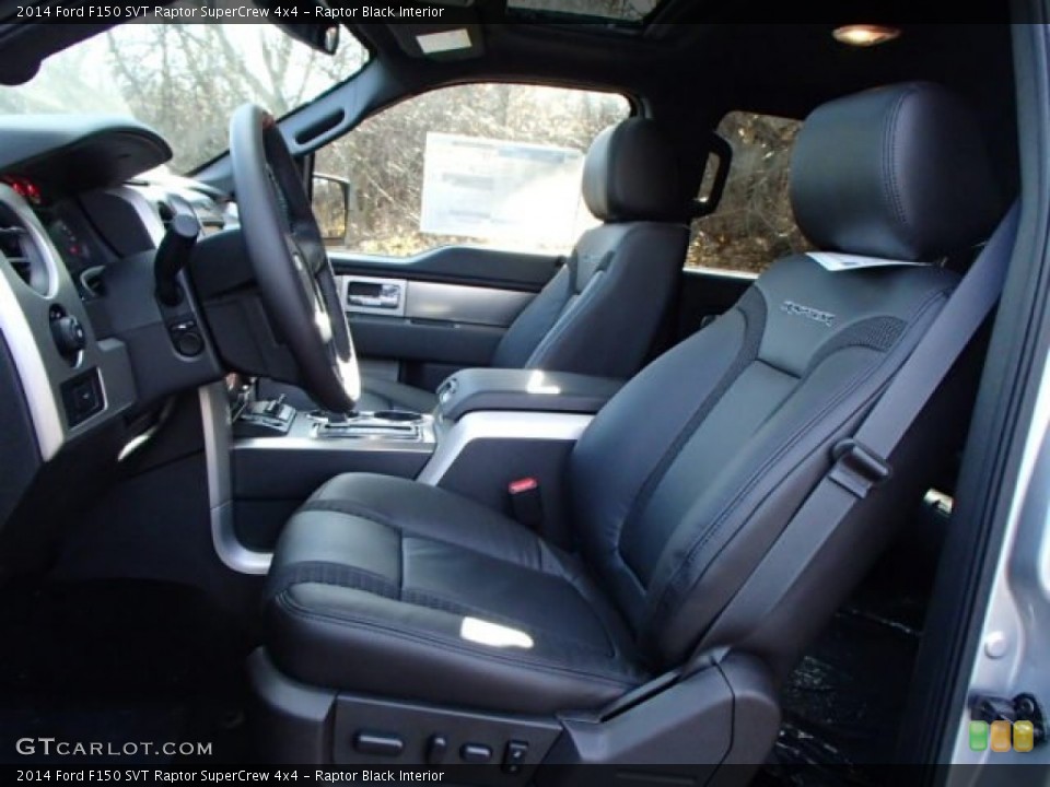 Raptor Black Interior Front Seat for the 2014 Ford F150 SVT Raptor SuperCrew 4x4 #88046582