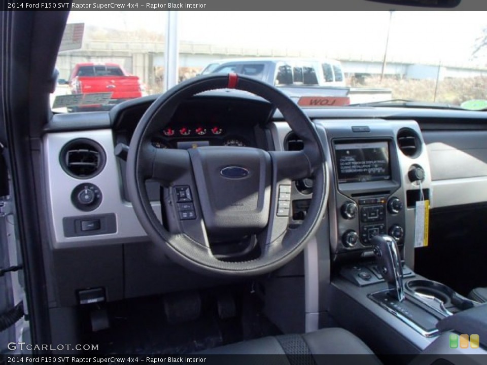 Raptor Black Interior Dashboard for the 2014 Ford F150 SVT Raptor SuperCrew 4x4 #88046621