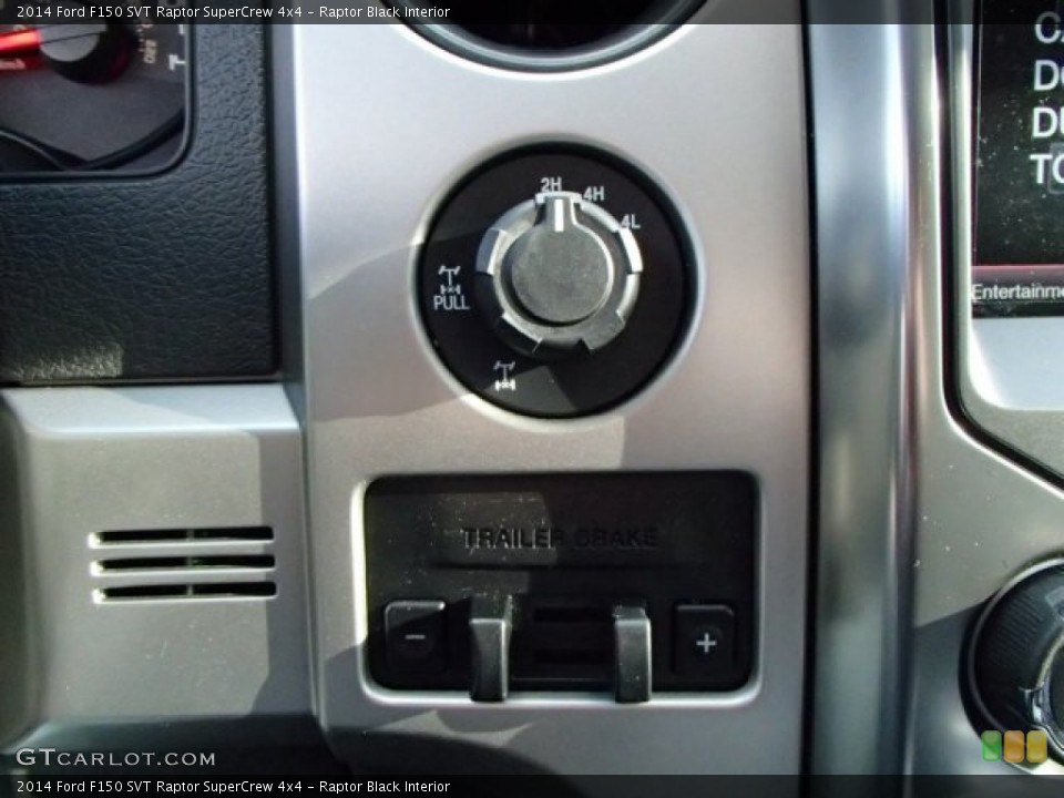 Raptor Black Interior Controls for the 2014 Ford F150 SVT Raptor SuperCrew 4x4 #88046713