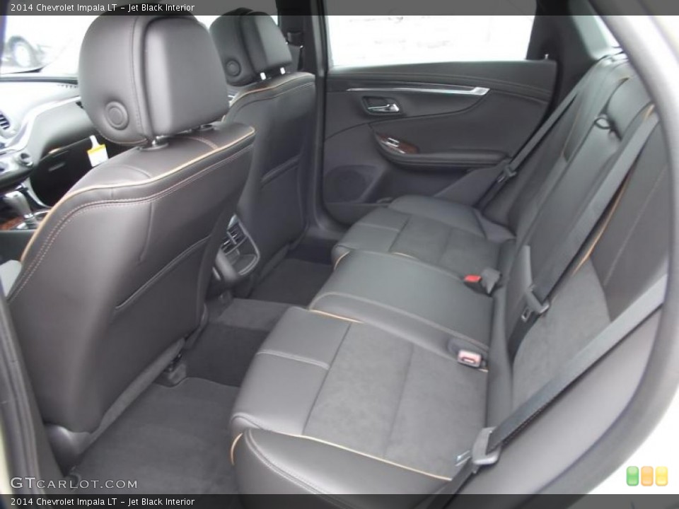 Jet Black Interior Rear Seat for the 2014 Chevrolet Impala LT #88048100