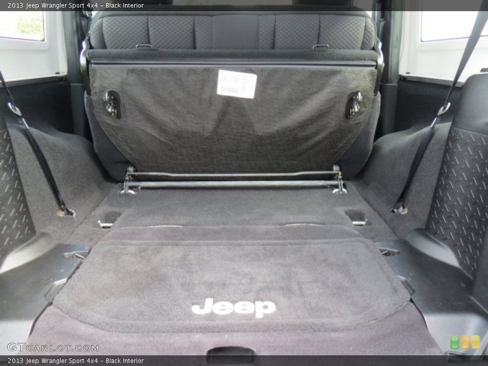 Black Interior Trunk for the 2013 Jeep Wrangler Sport 4x4 #88049203