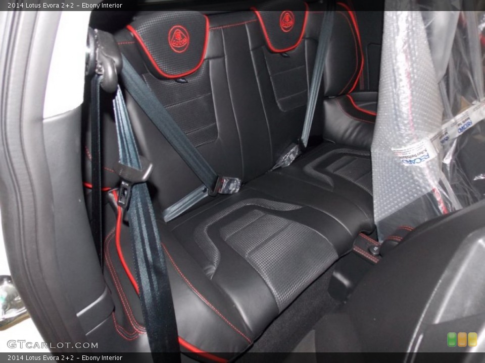 Ebony Interior Rear Seat for the 2014 Lotus Evora 2+2 #88049255