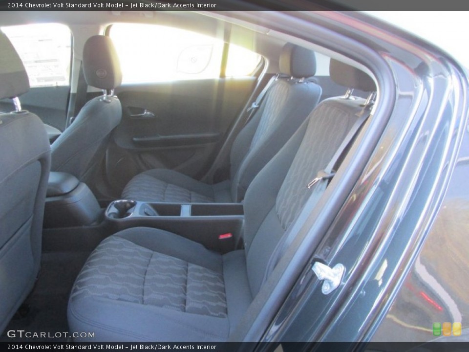 Jet Black/Dark Accents Interior Rear Seat for the 2014 Chevrolet Volt  #88049954