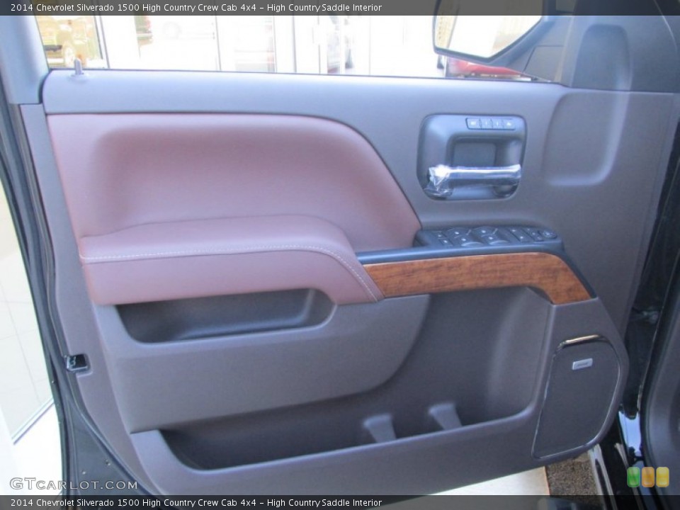 High Country Saddle Interior Door Panel for the 2014 Chevrolet Silverado 1500 High Country Crew Cab 4x4 #88051417