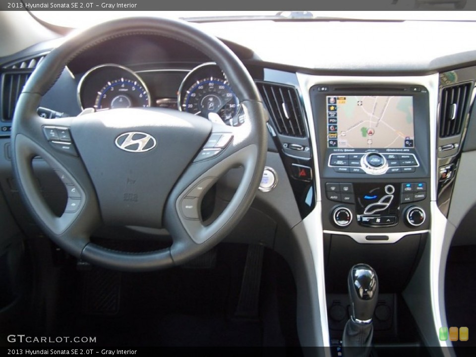 Gray Interior Dashboard for the 2013 Hyundai Sonata SE 2.0T #88051424