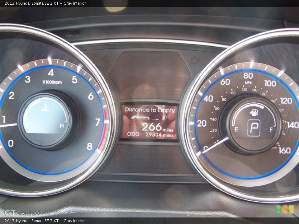 Gray Interior Gauges for the 2013 Hyundai Sonata SE 2.0T #88051442