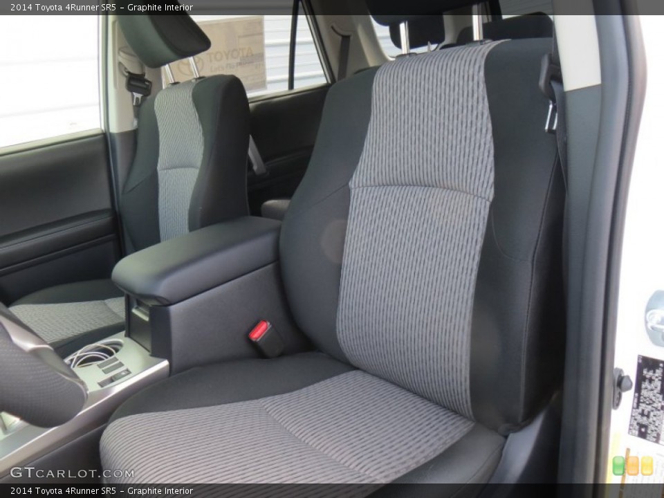 Graphite Interior Front Seat for the 2014 Toyota 4Runner SR5 #88055429