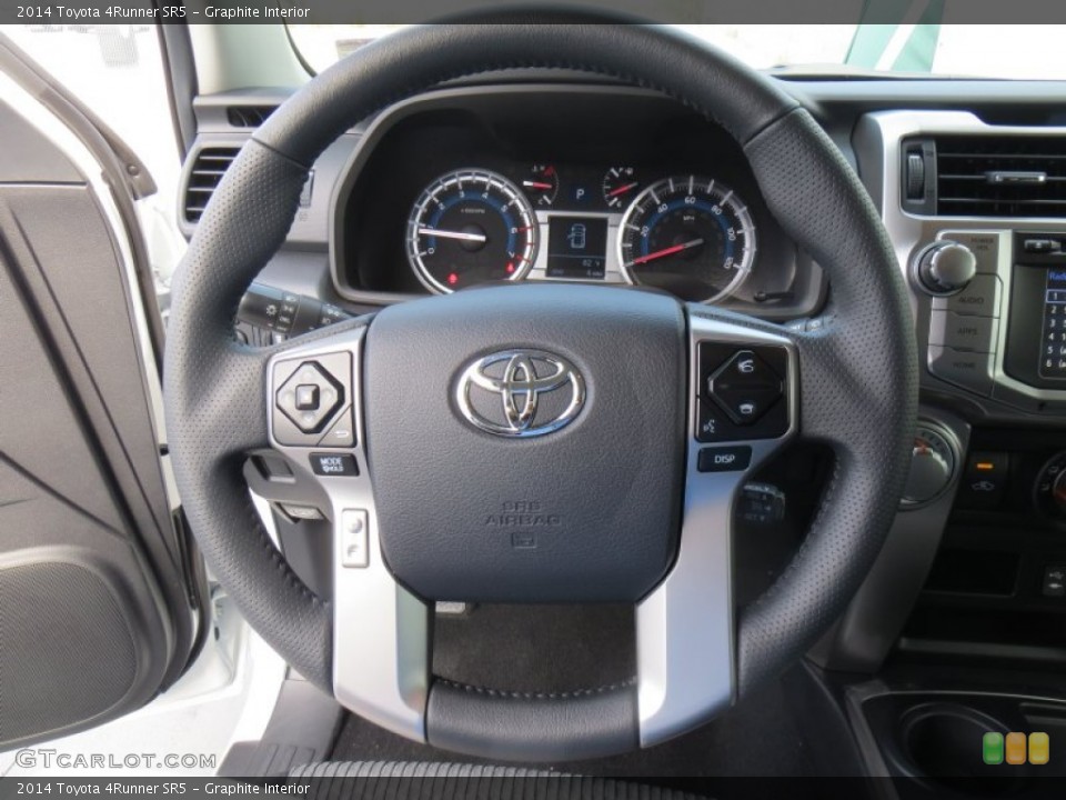 Graphite Interior Steering Wheel for the 2014 Toyota 4Runner SR5 #88055510