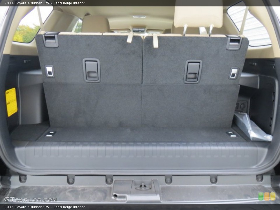 Sand Beige Interior Trunk for the 2014 Toyota 4Runner SR5 #88055861