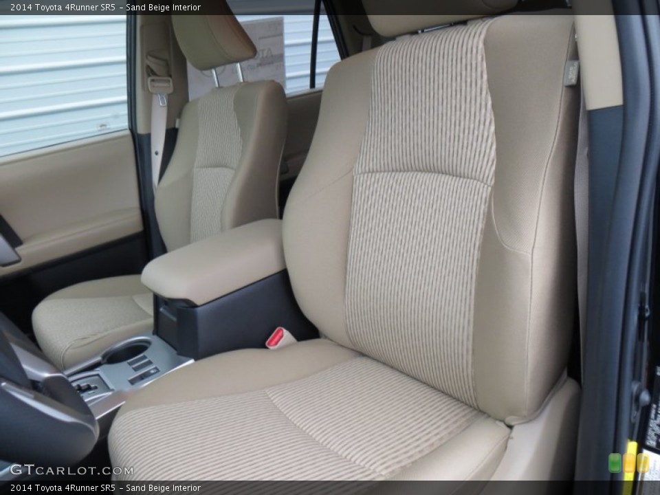 Sand Beige Interior Front Seat for the 2014 Toyota 4Runner SR5 #88055915