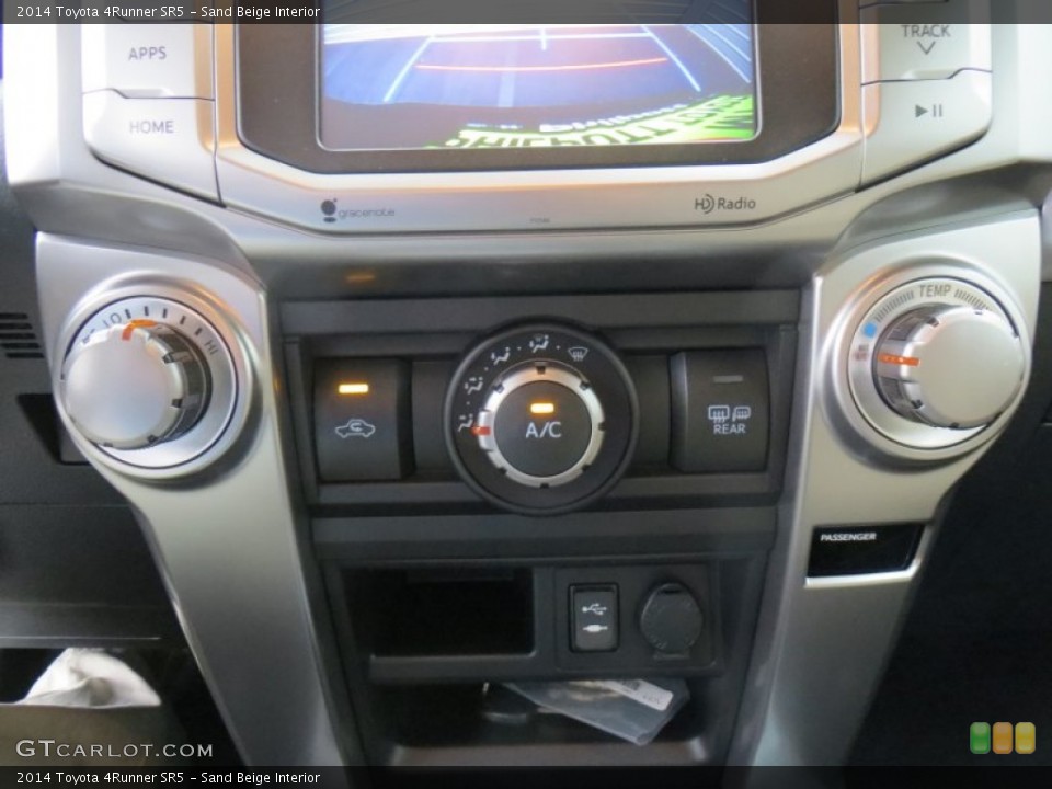 Sand Beige Interior Controls for the 2014 Toyota 4Runner SR5 #88055966